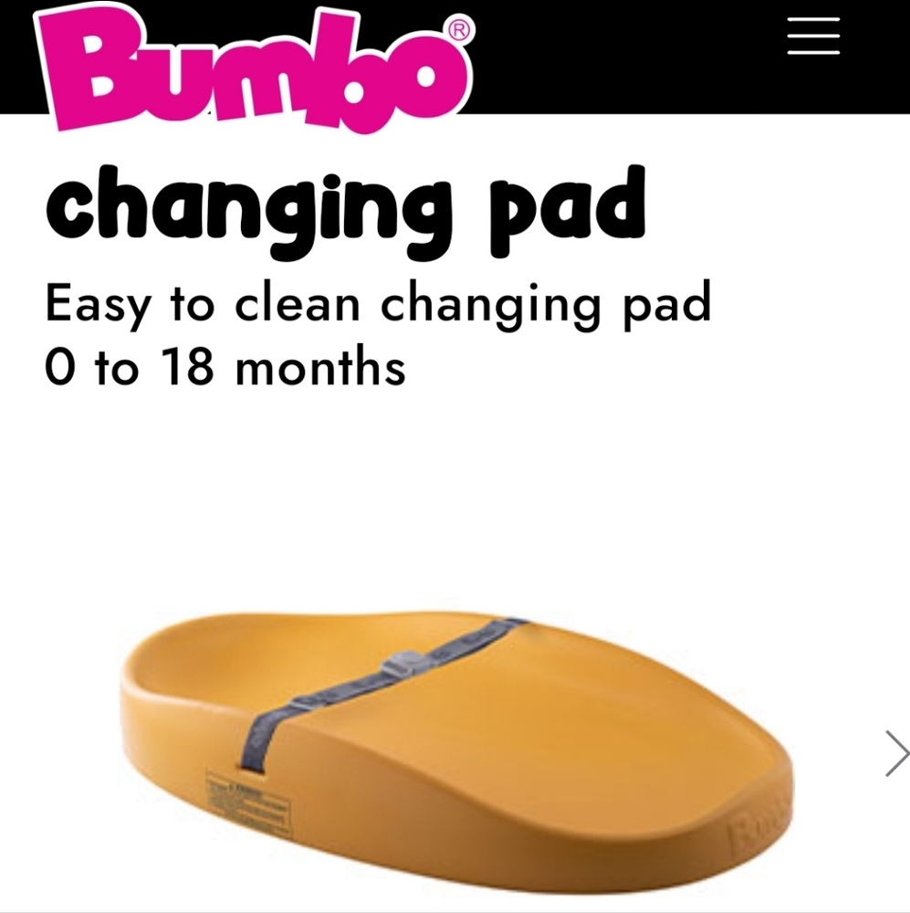 Bumbo Changing Pad in Mimosa